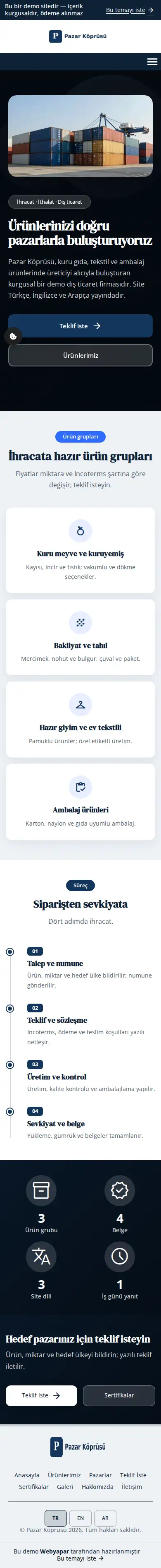 Pazar Köprüsü — mobile screenshot