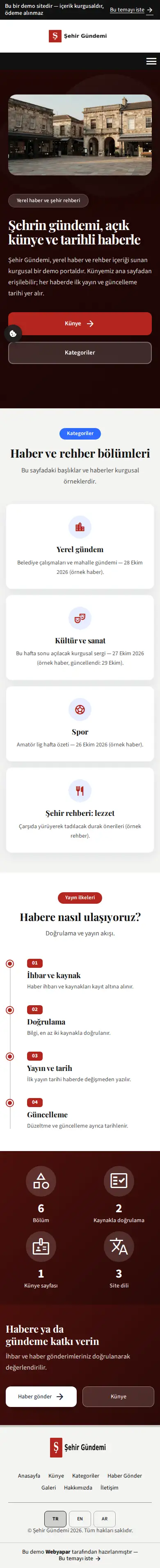 Şehir Gündemi — mobile screenshot